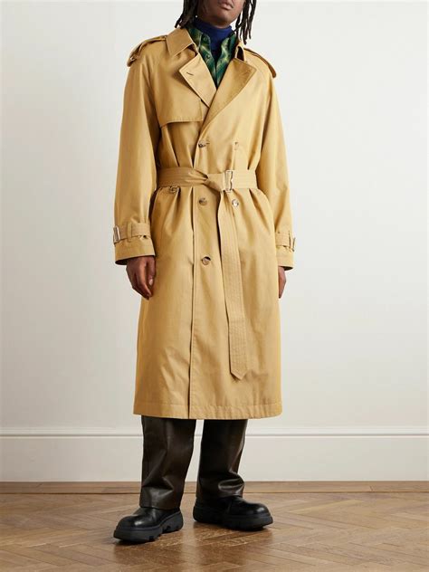 trench burberry uomo offerte|BURBERRY Iridescent Cotton.